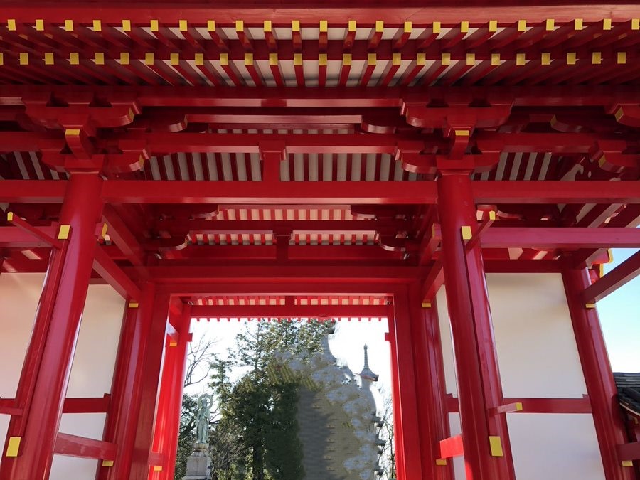 香川県高松市の屋島寺の赤門